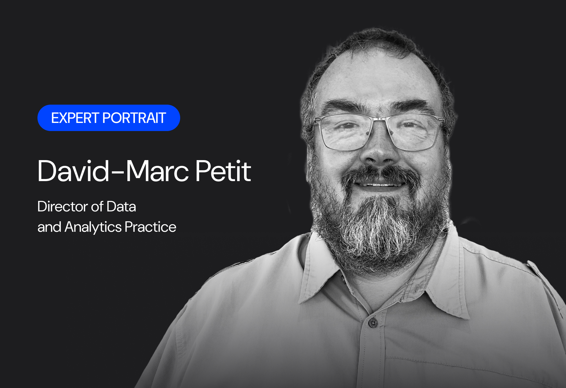 David-Marc Petit, Director of Data and Analytics Practice - Logient